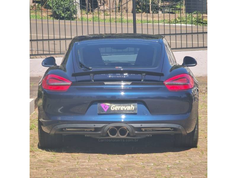 PORSCHE - CAYMAN S - 2013/2014 - Azul - R$ 379.990,00