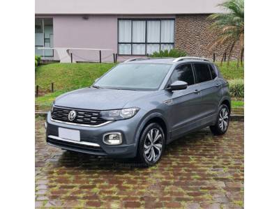 VOLKSWAGEN - T-CROSS - 2020/2021 - Cinza - R$ 121.990,00